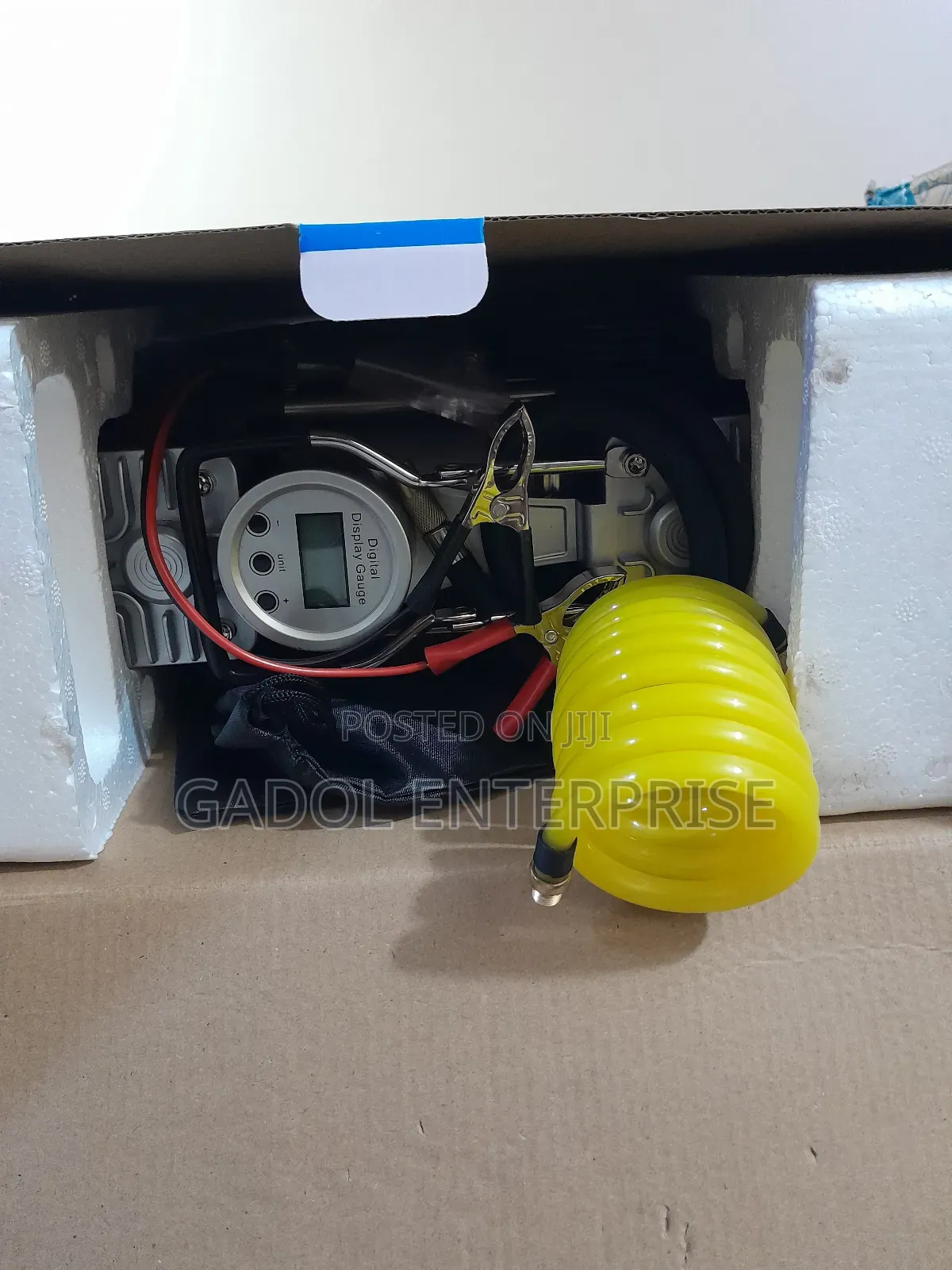 2 Cylinder Air Compressor Tire Pump Inflator