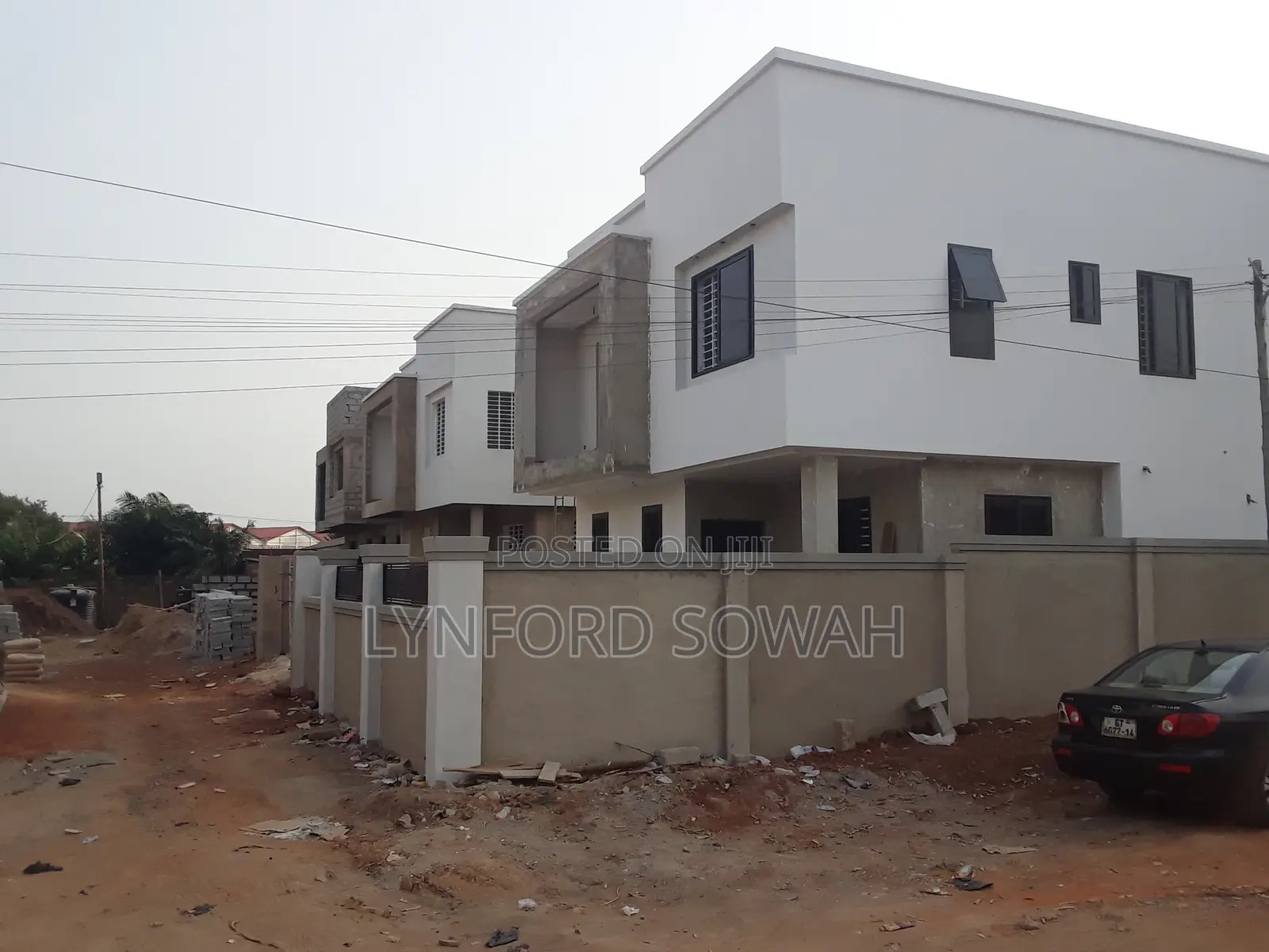 Newly Built 3 Bedroom Houses at Spintex Baatsonaa . 1 Minute Drive