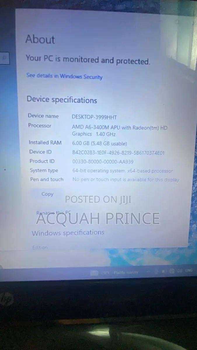 Laptop HP Pavilion G4 6GB Intel Core i3 HDD 512GB
