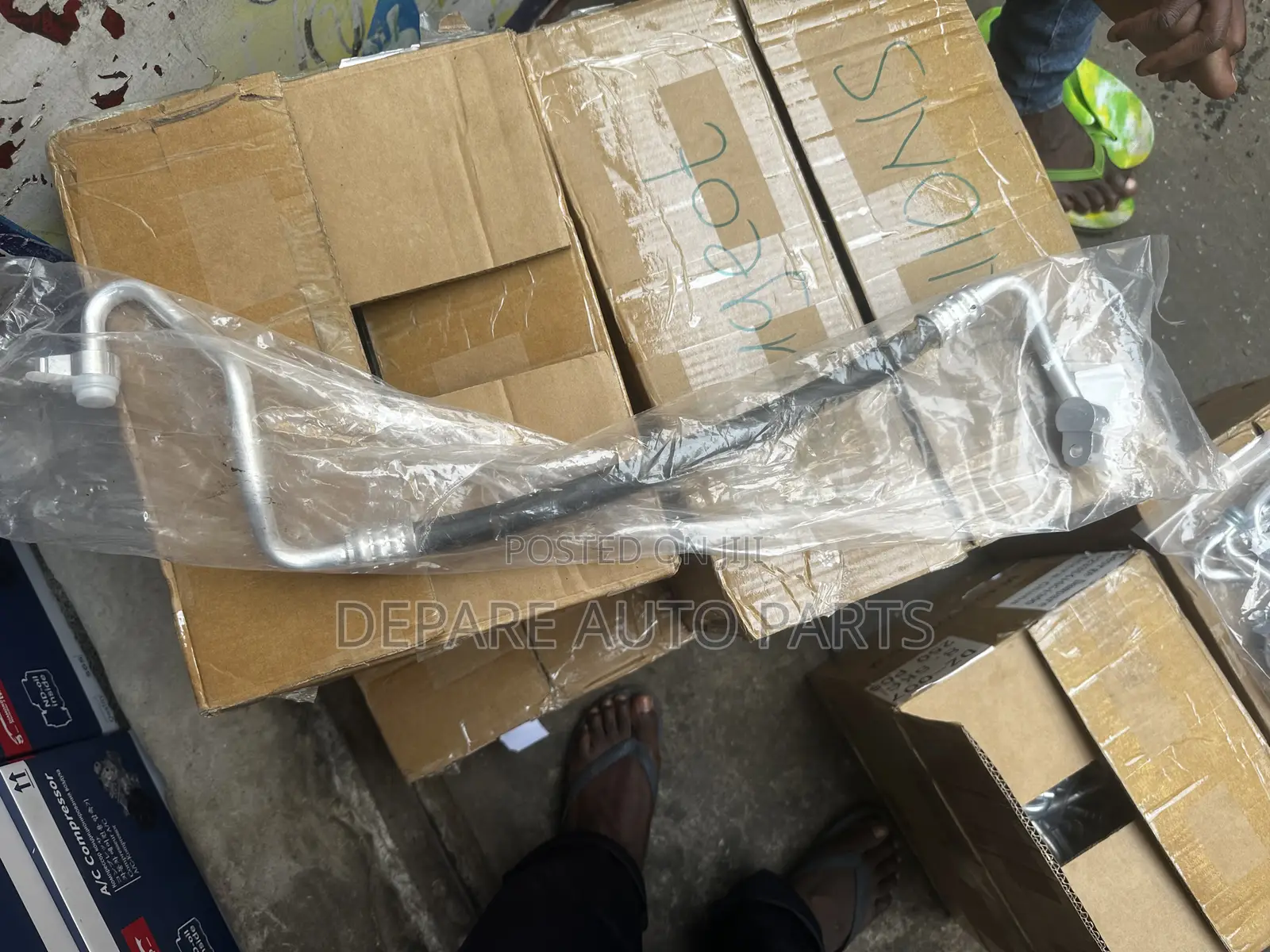 A/C Compressor Pipe
