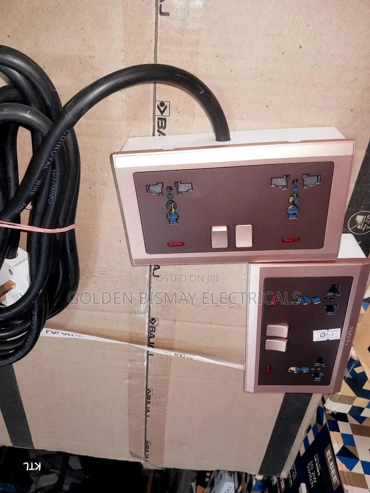 4 Way Local Extension With 5 Meter Cable