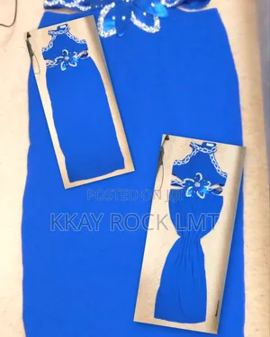 Blue Straight Dress