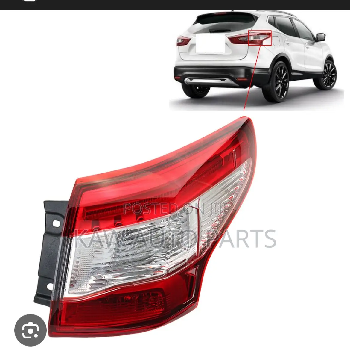 2016,2017,2018,2019,2020,2021 Taillight For Nissan Qashqai