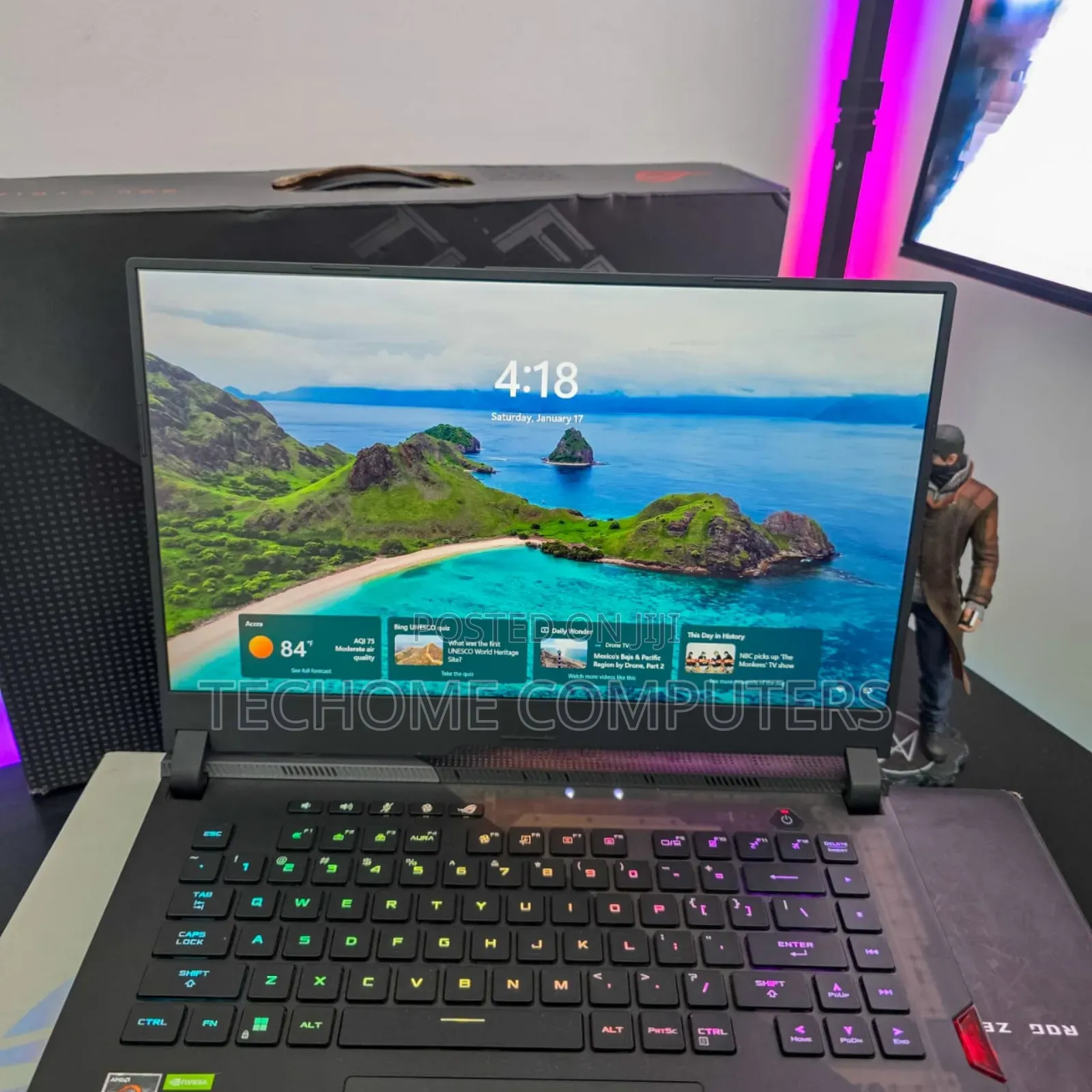 Laptop Asus ROG Strix SCAR 15 16GB AMD Ryzen 9 SSD 1T