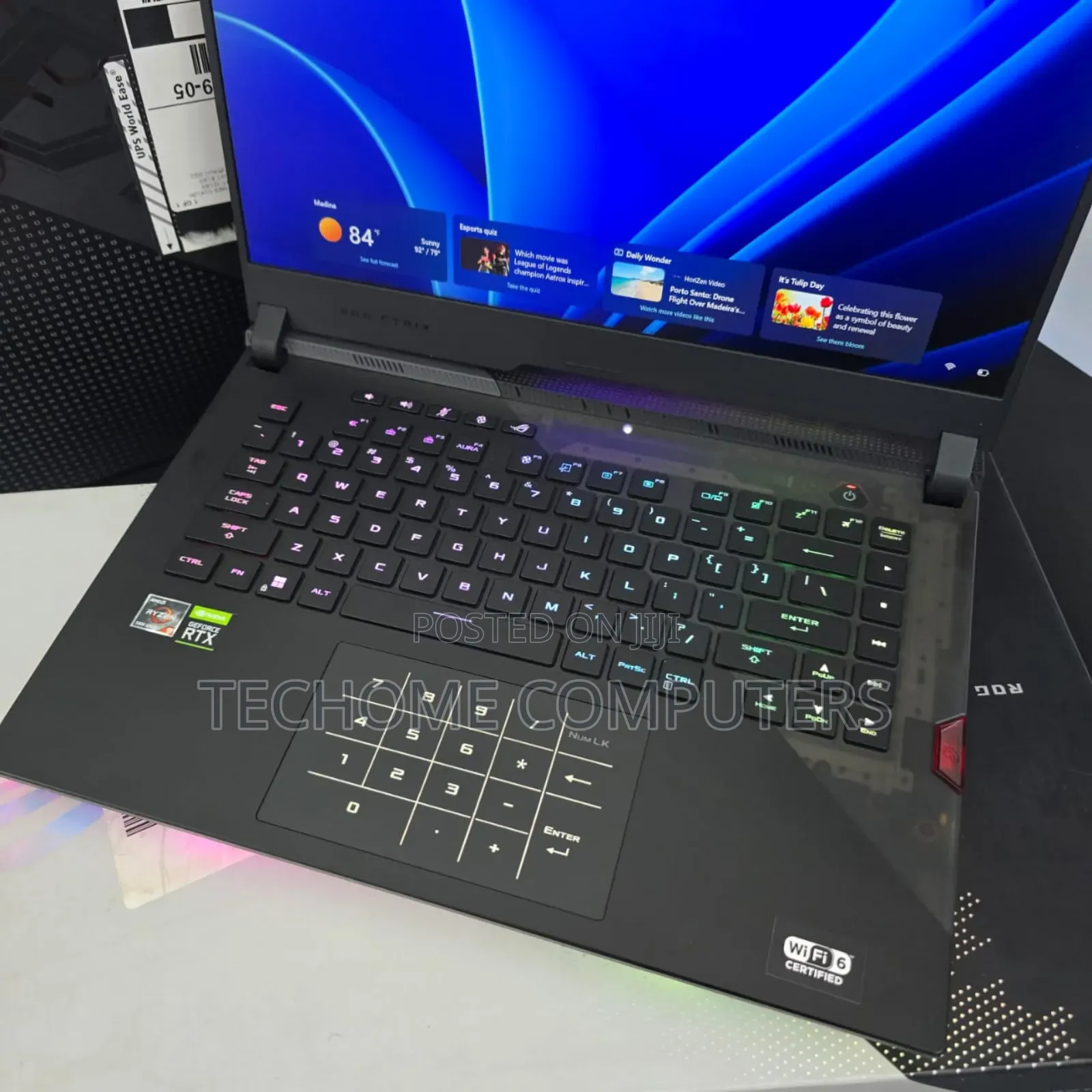 Laptop Asus ROG Strix SCAR 15 16GB AMD Ryzen 9 SSD 1T