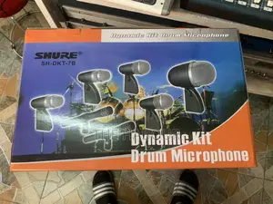 Shure Sh-DKT-7b Drum Microphone Set (7-Piece)