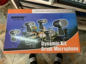 Shure Sh-DKT-7b Drum Microphone Set (7-Piece)