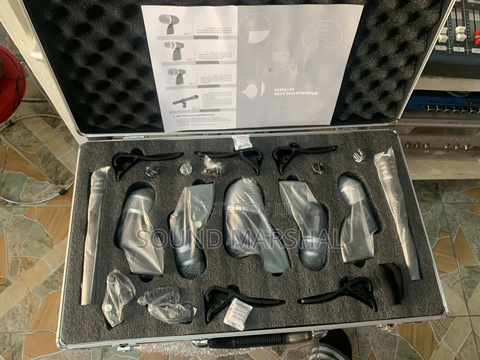 Shure Sh-DKT-7b Drum Microphone Set (7-Piece)
