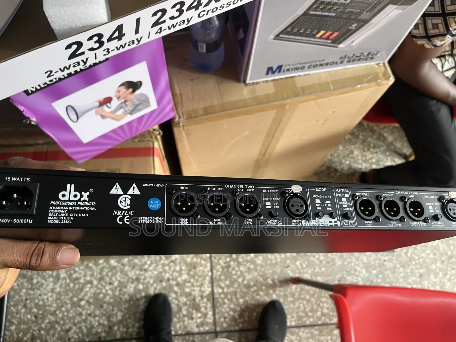 DBX Crossover 2 Way|3way|4way