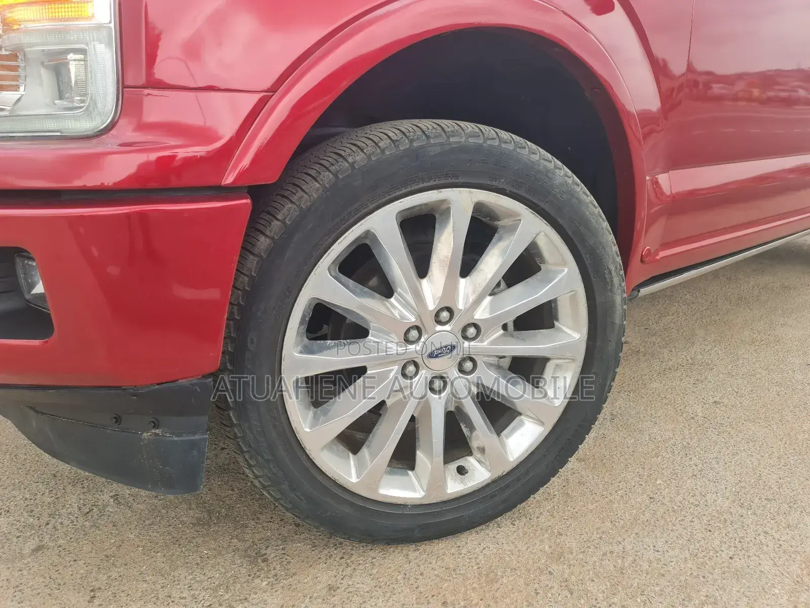 Ford F-150 2018 Red