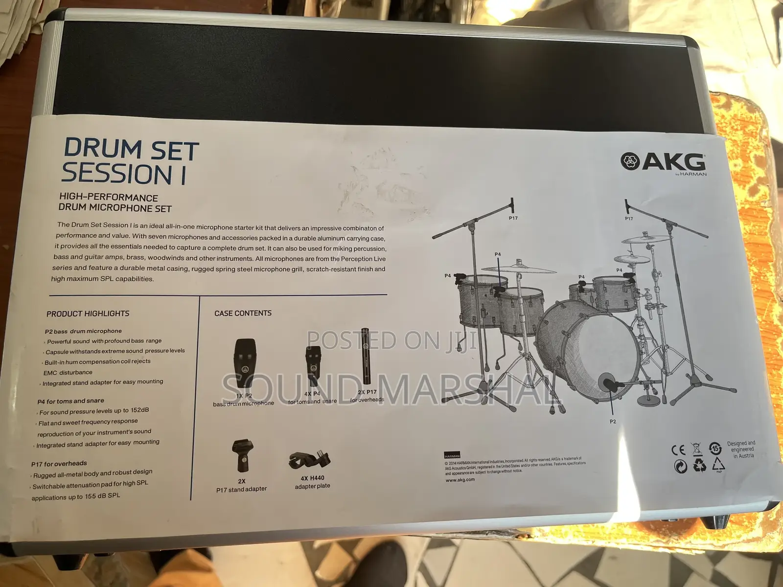 Akg Drums Mic 7kit Session 1