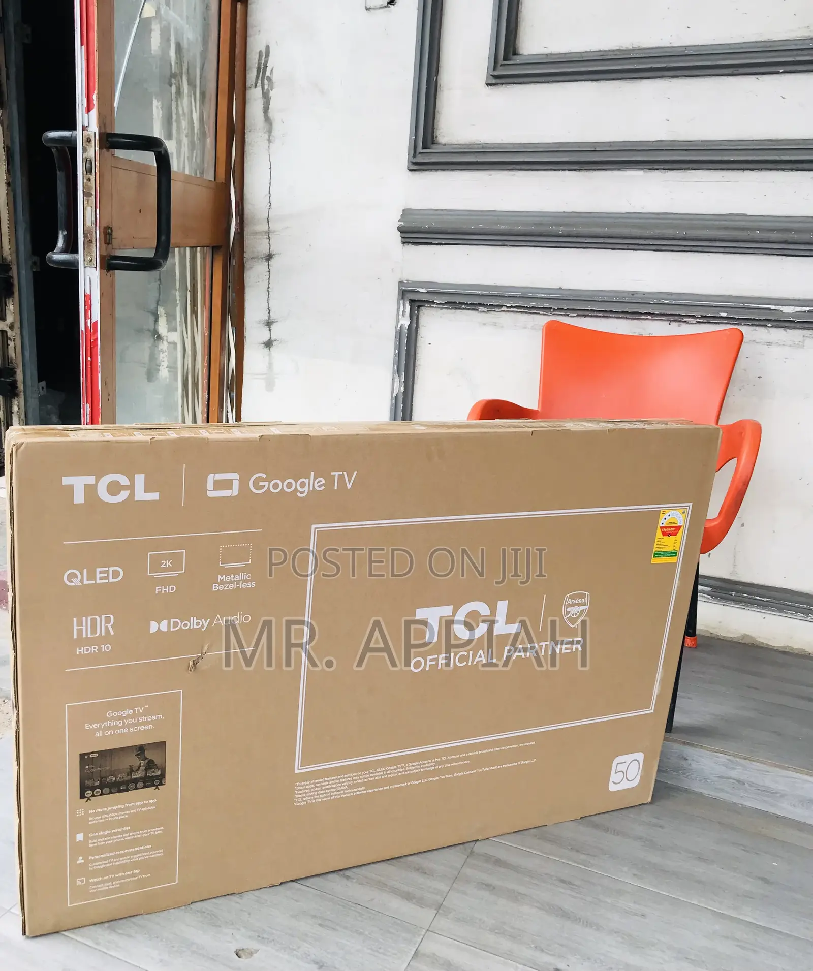Sealed in Box TCL 50s5k 50inch Full Hd Smart Android Tv(Black).