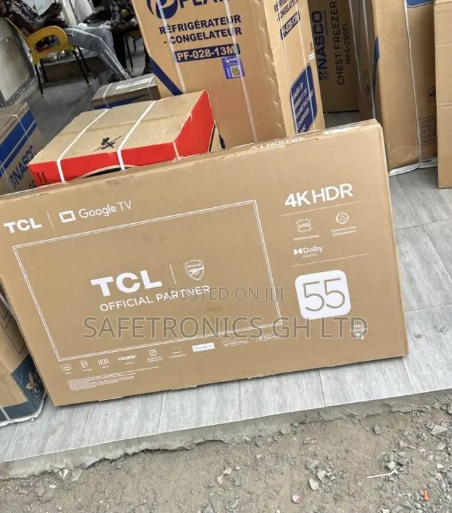 Smart Android Frameless 55 Inch Uhd TCL P635 Ultra Modern Tv