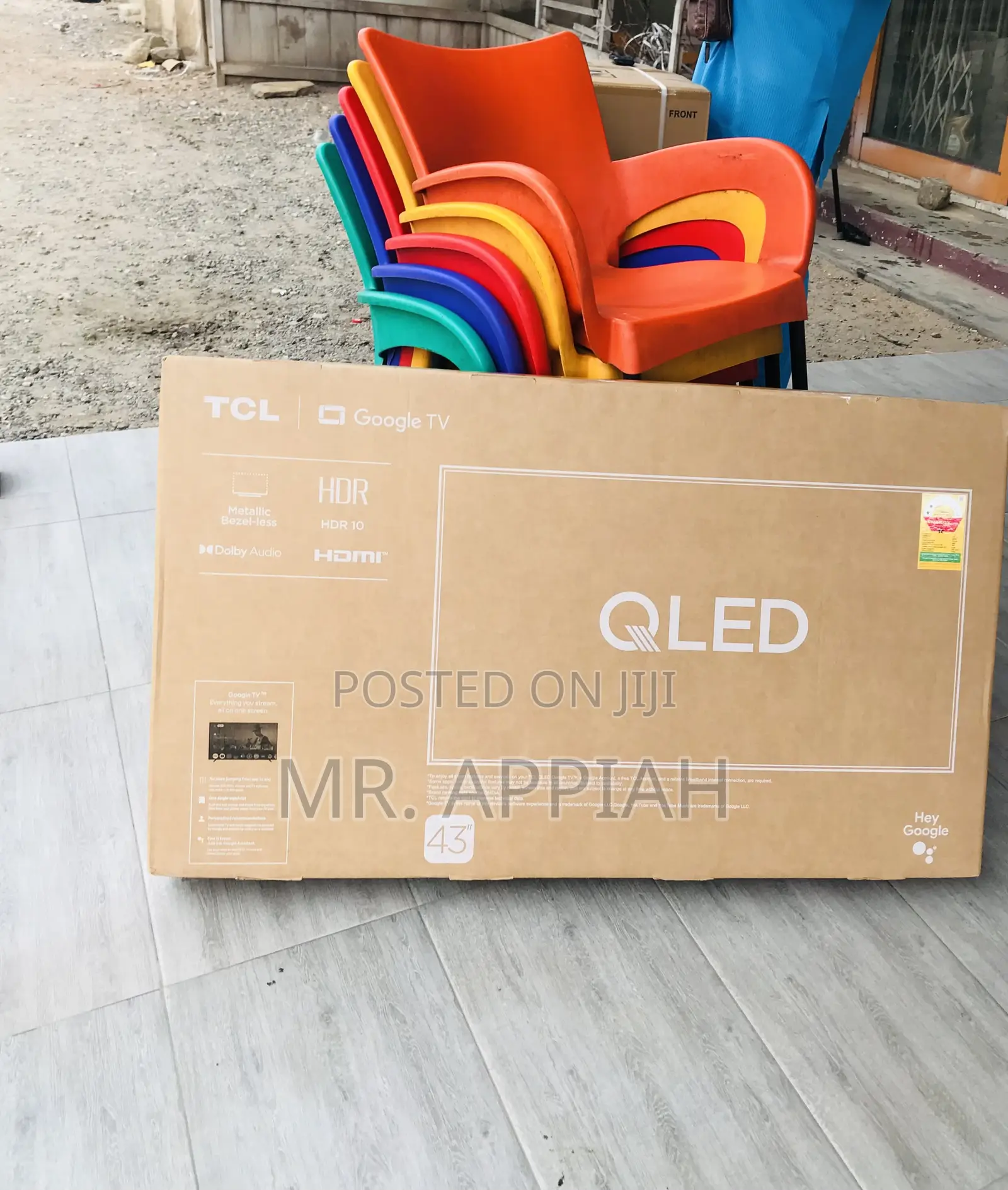 Original TCL 43s5k 43 Inch Tv Qled Full Hd Smart Television.