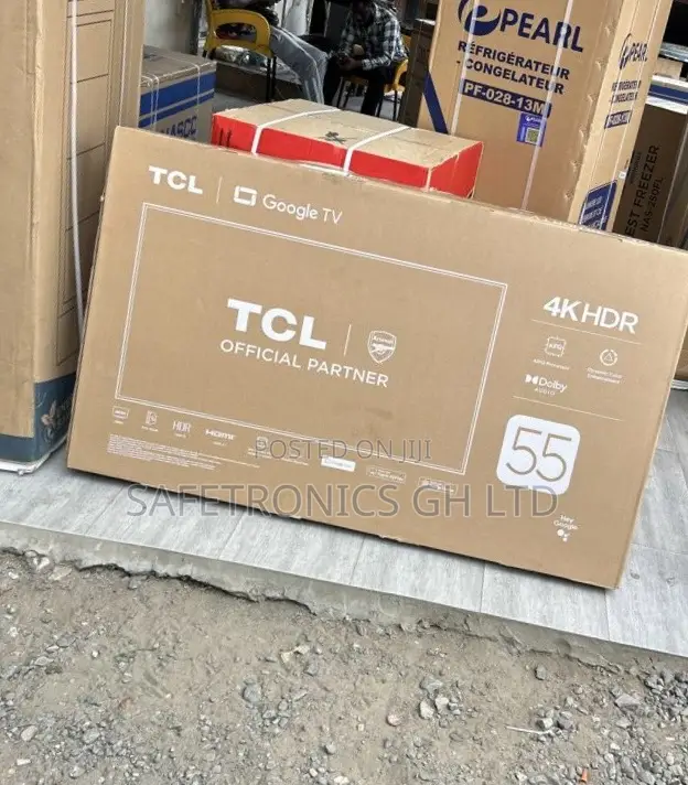 Secure TCL P635 55 Inch Frameless Android Smart Tv