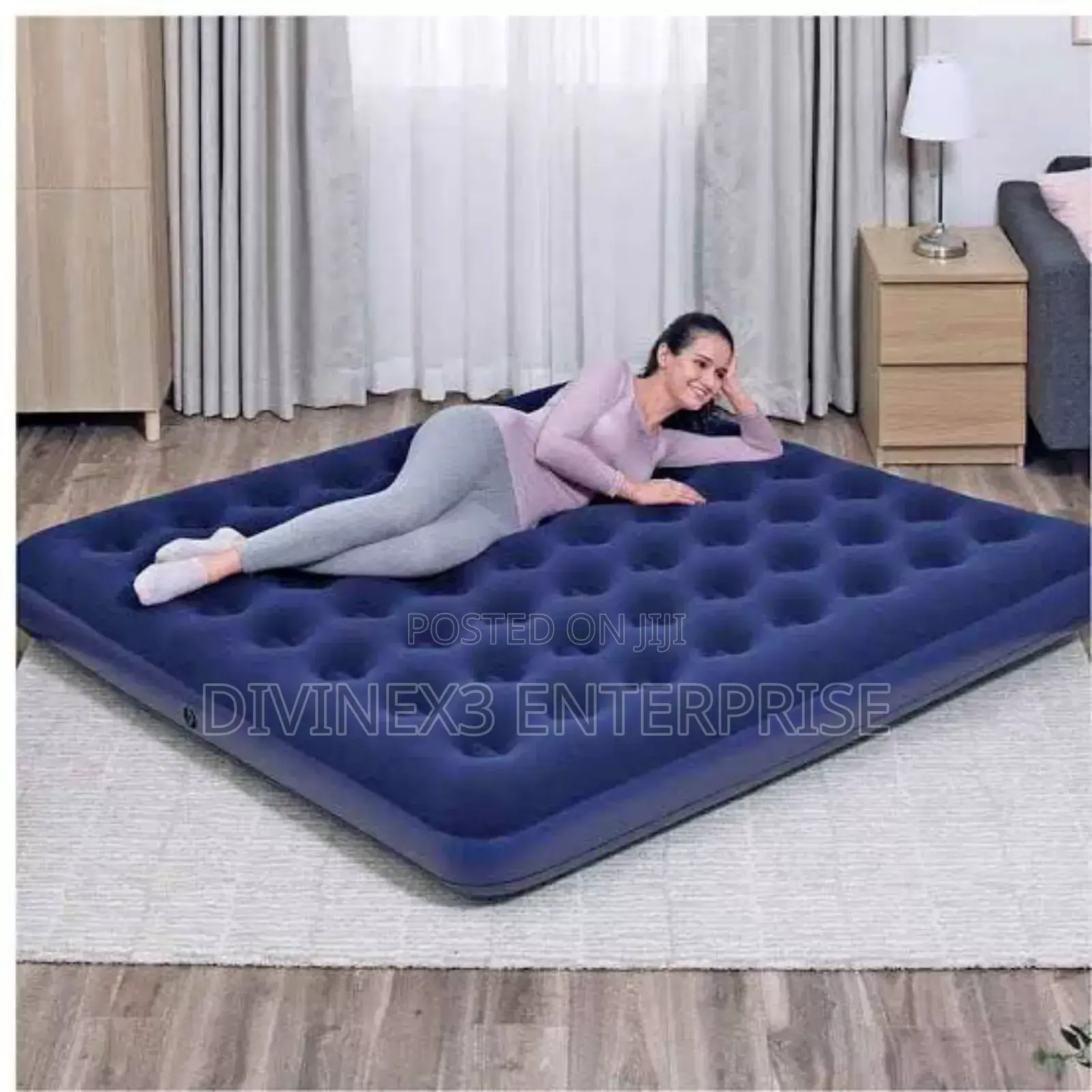 Queen Size Air Mattress With Electric Pump