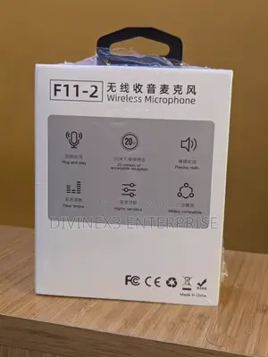 Dual Wireless Microphone For Mobile Phones, Computer, Dslr Cameras