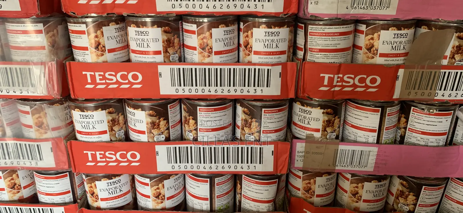 Tesco Evaporated Milk