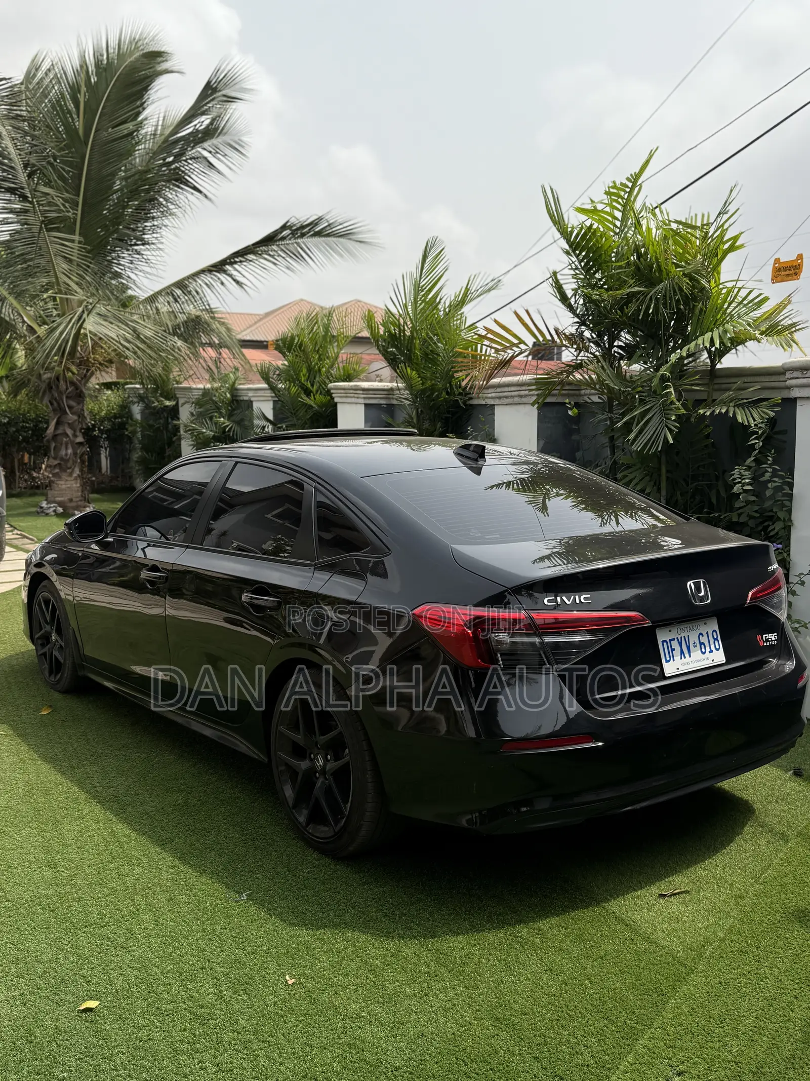 Honda Civic Sport CVT 2024 Black