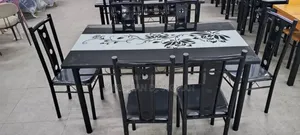 Glass Top Dining Set