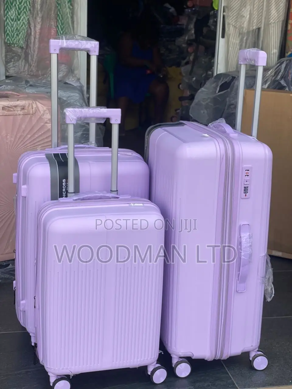 Expandable Anticrack 3set Travel Suitcase