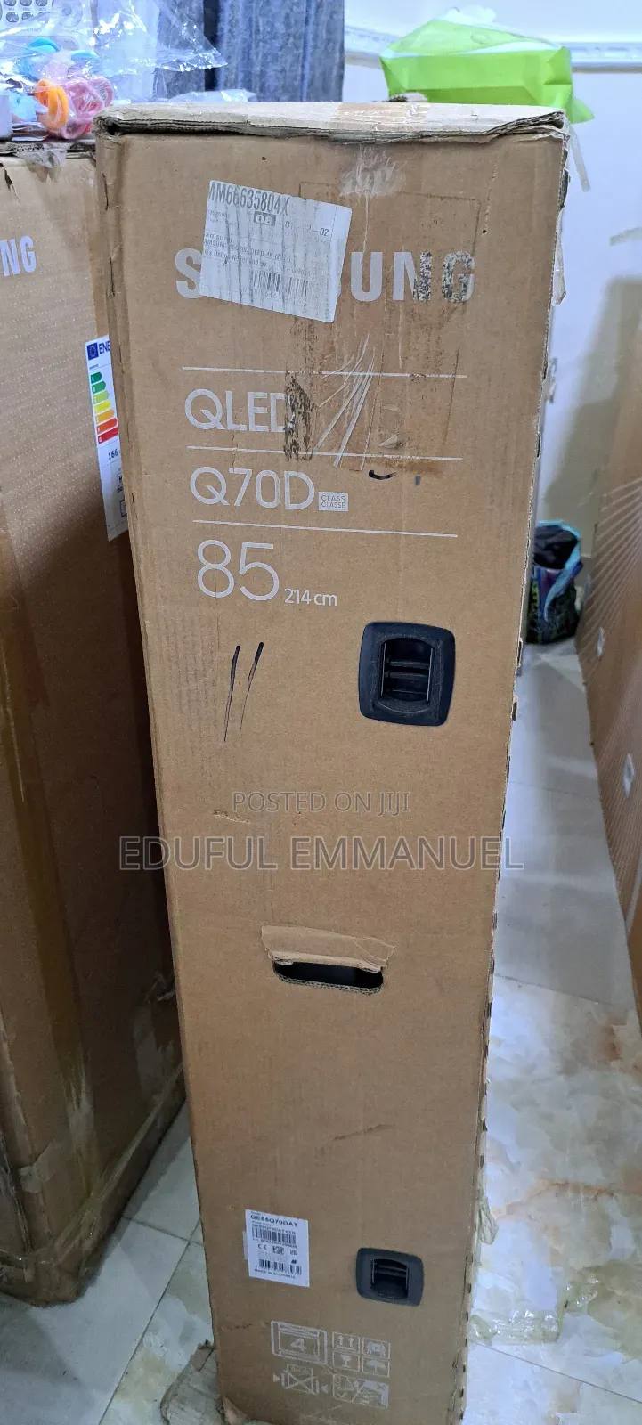 Samsung 85" Qled Q70d Uhd Smart Ultra Slim Apple Airplay Netflix