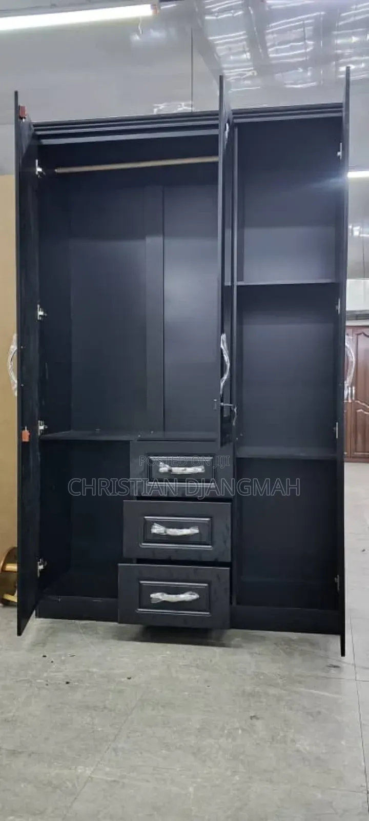 3 Doors Wardrobe