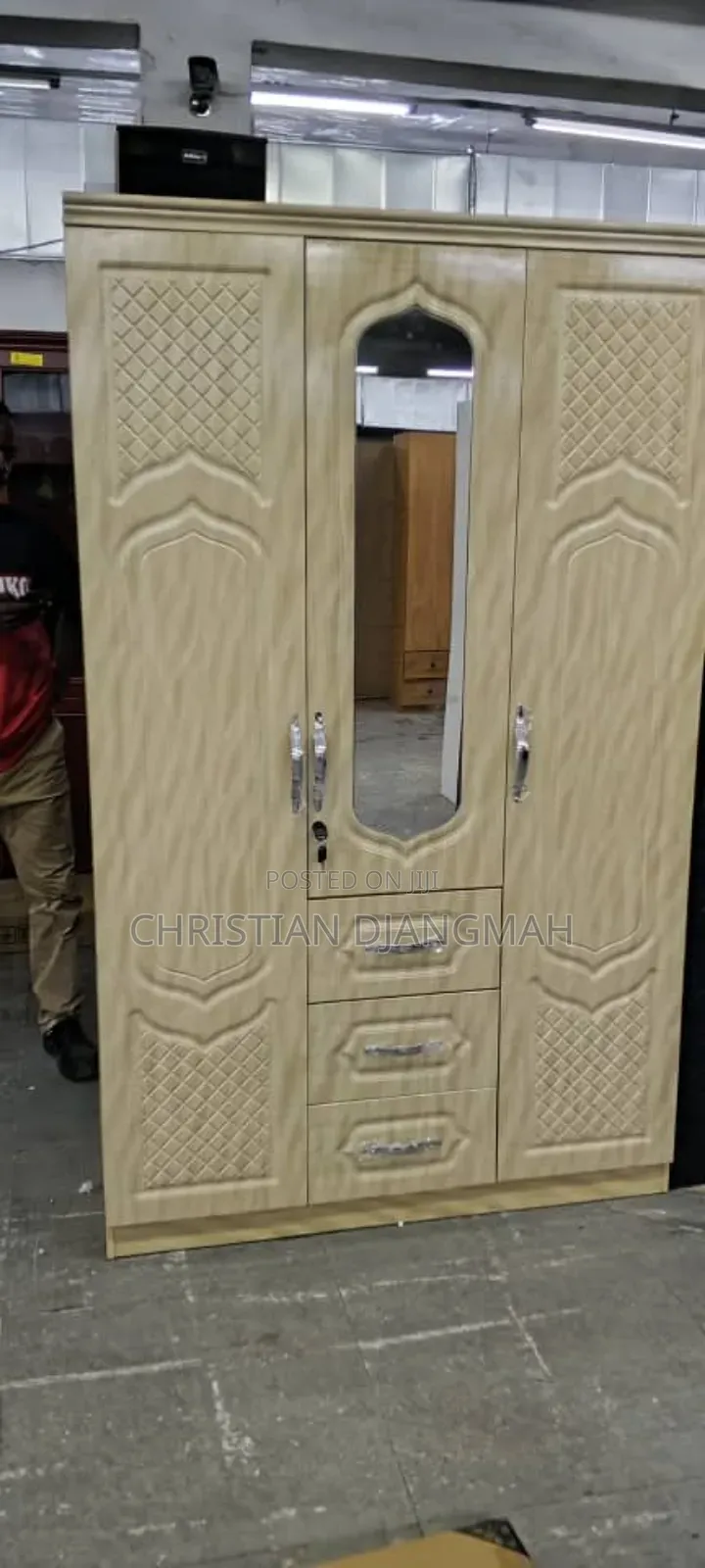 3 Doors Wardrobe