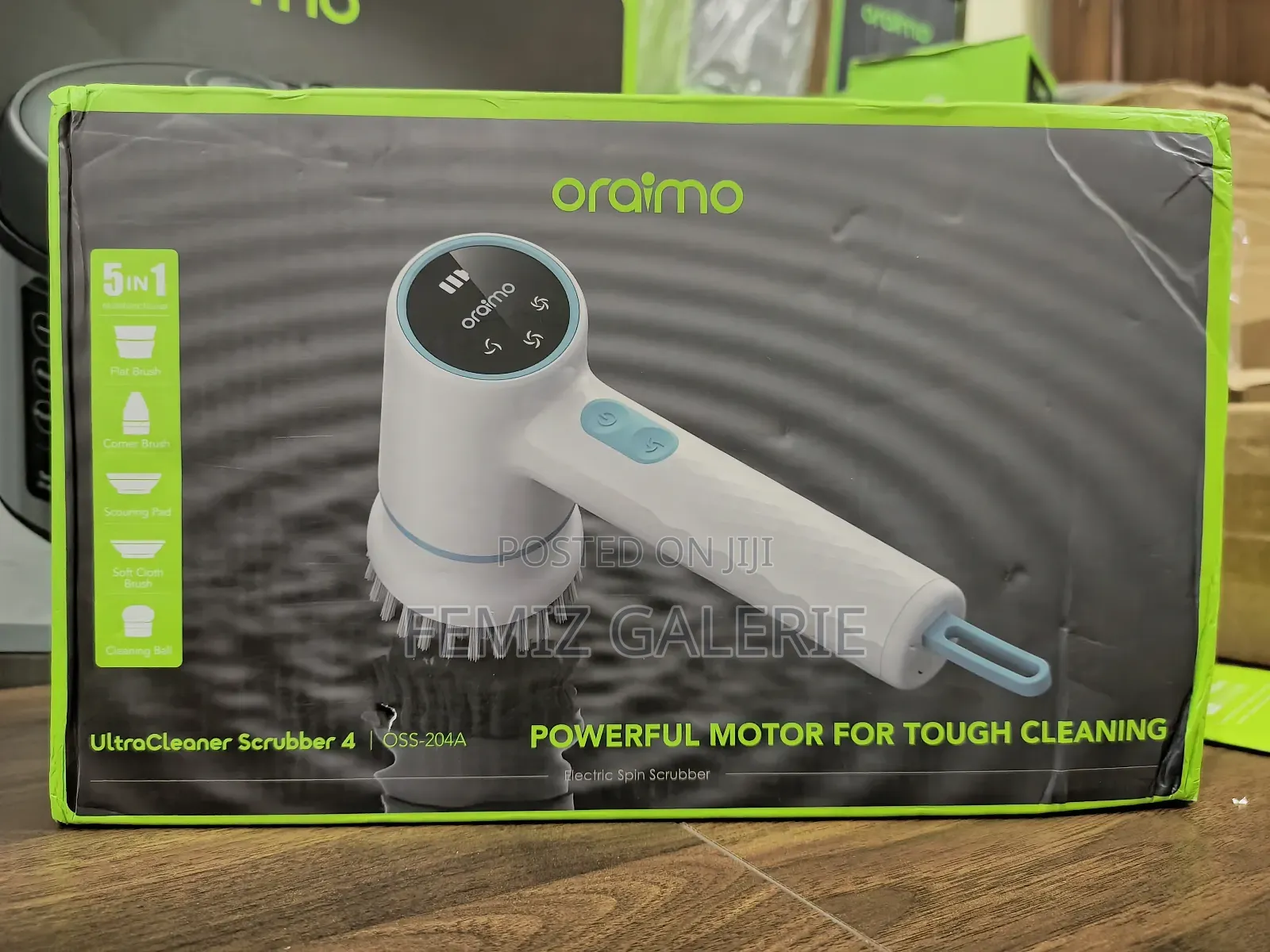Oraimo Ultra Cleaner Scrubber Cordless Electric Spin Brush