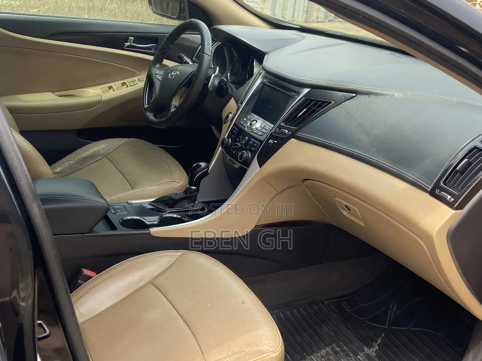 Hyundai Sonata Limited 2.0T Sedan (2.0L 4cyl 6A) 2013 Black