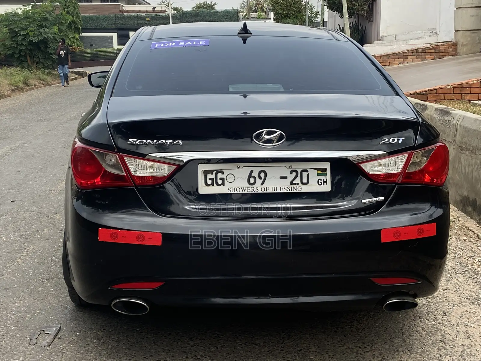 Hyundai Sonata Limited 2.0T Sedan (2.0L 4cyl 6A) 2013 Black