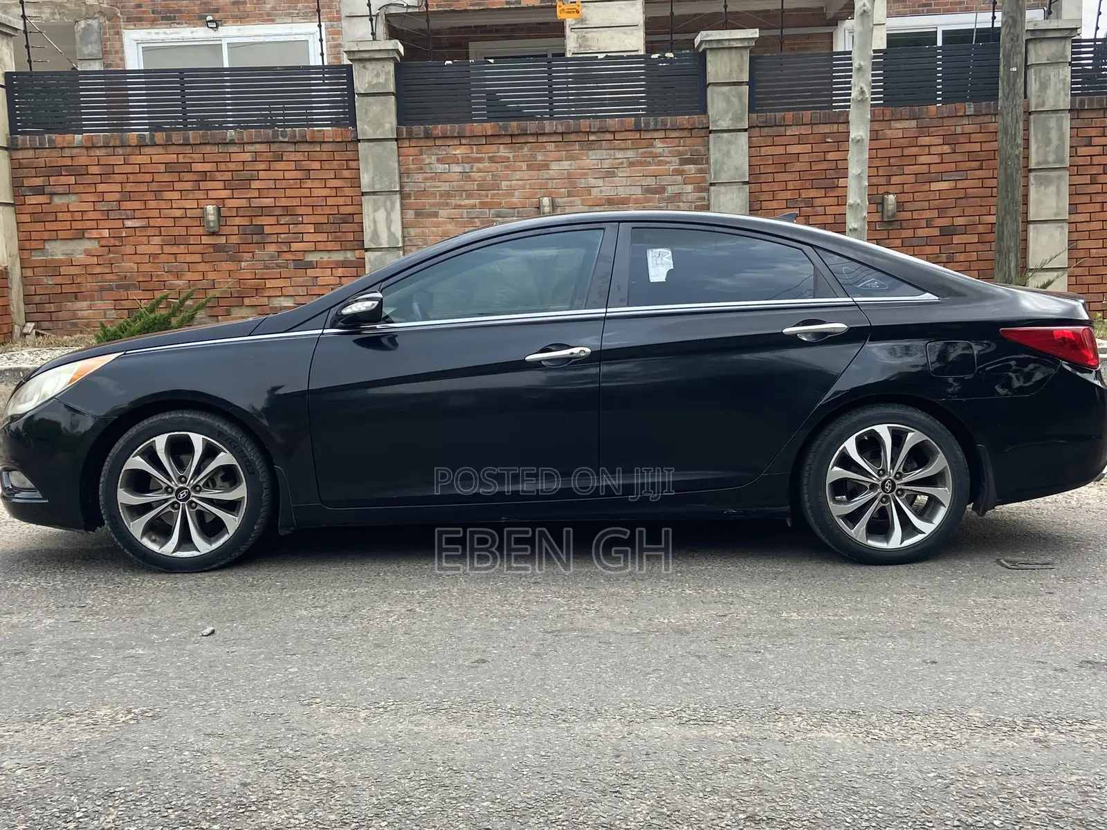 Hyundai Sonata Limited 2.0T Sedan (2.0L 4cyl 6A) 2013 Black