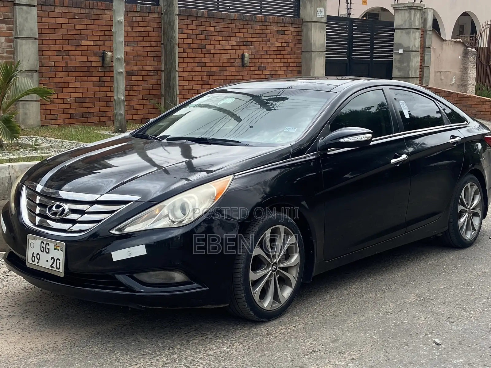 Hyundai Sonata Limited 2.0T Sedan (2.0L 4cyl 6A) 2013 Black