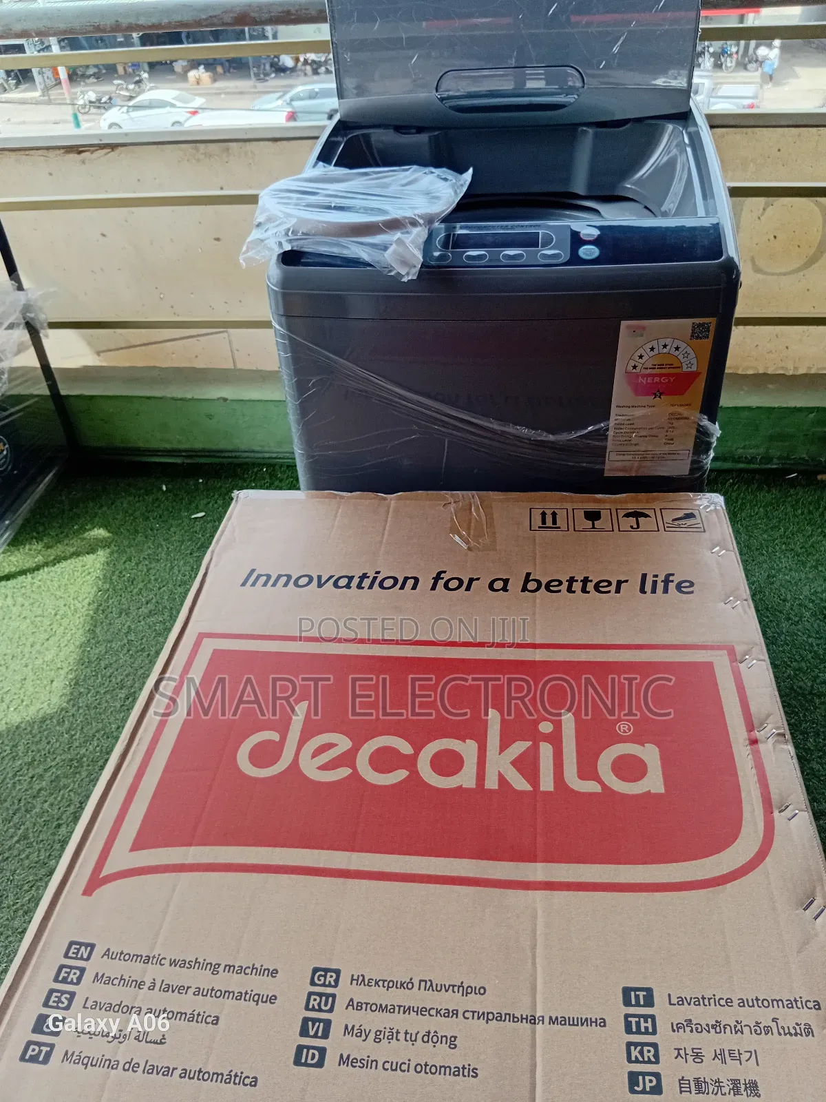 Kedm003d Decakila Automatic Washing Machine – Built for Convenience