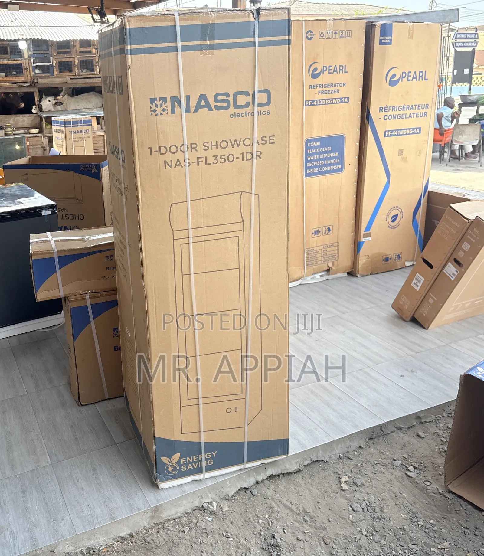 Purchase Nasco Nas-Fl350-1dr Single Door Display Fridge(Glass Door)