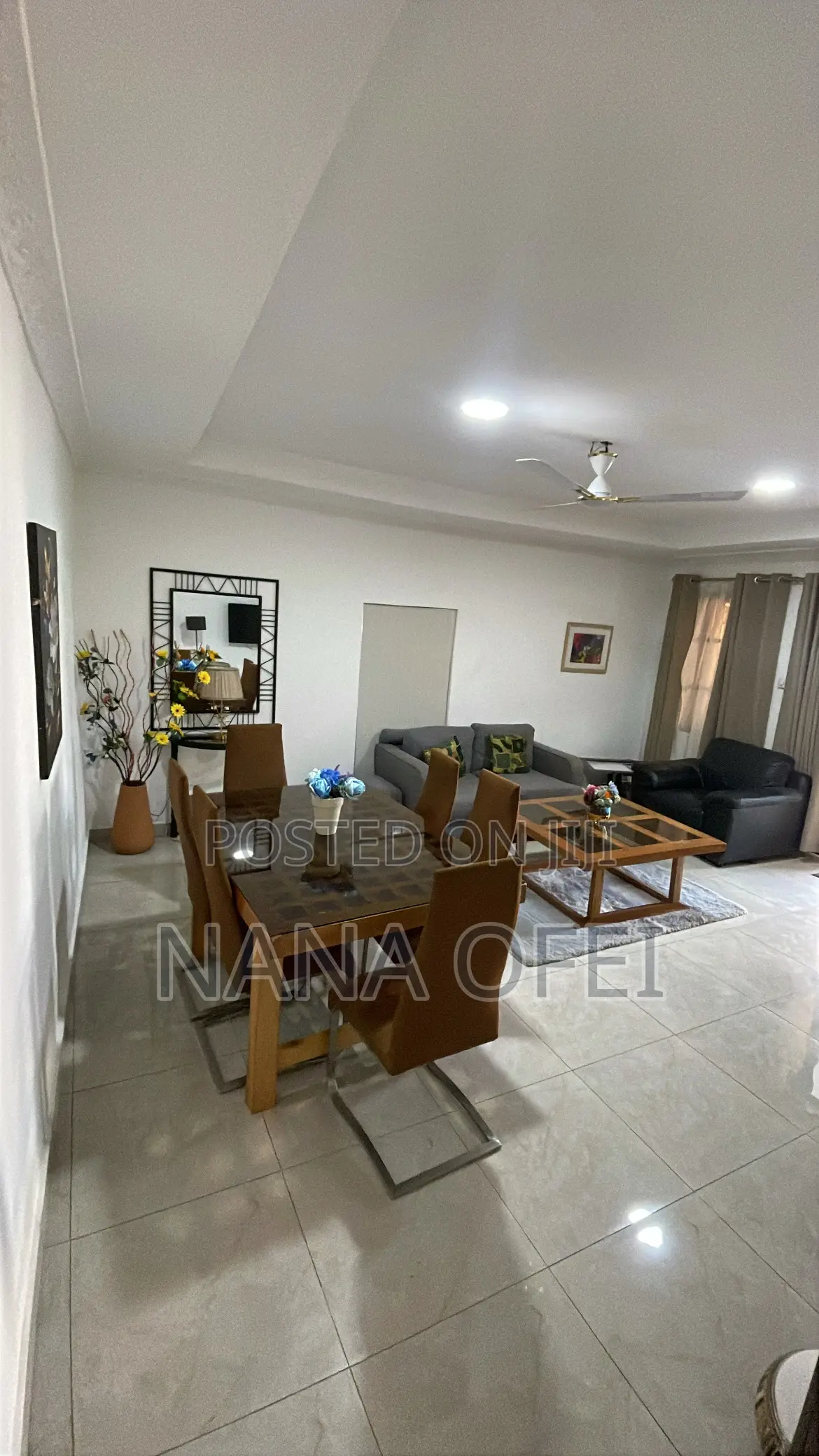 Furnished 1bdrm House in East Legon for rent