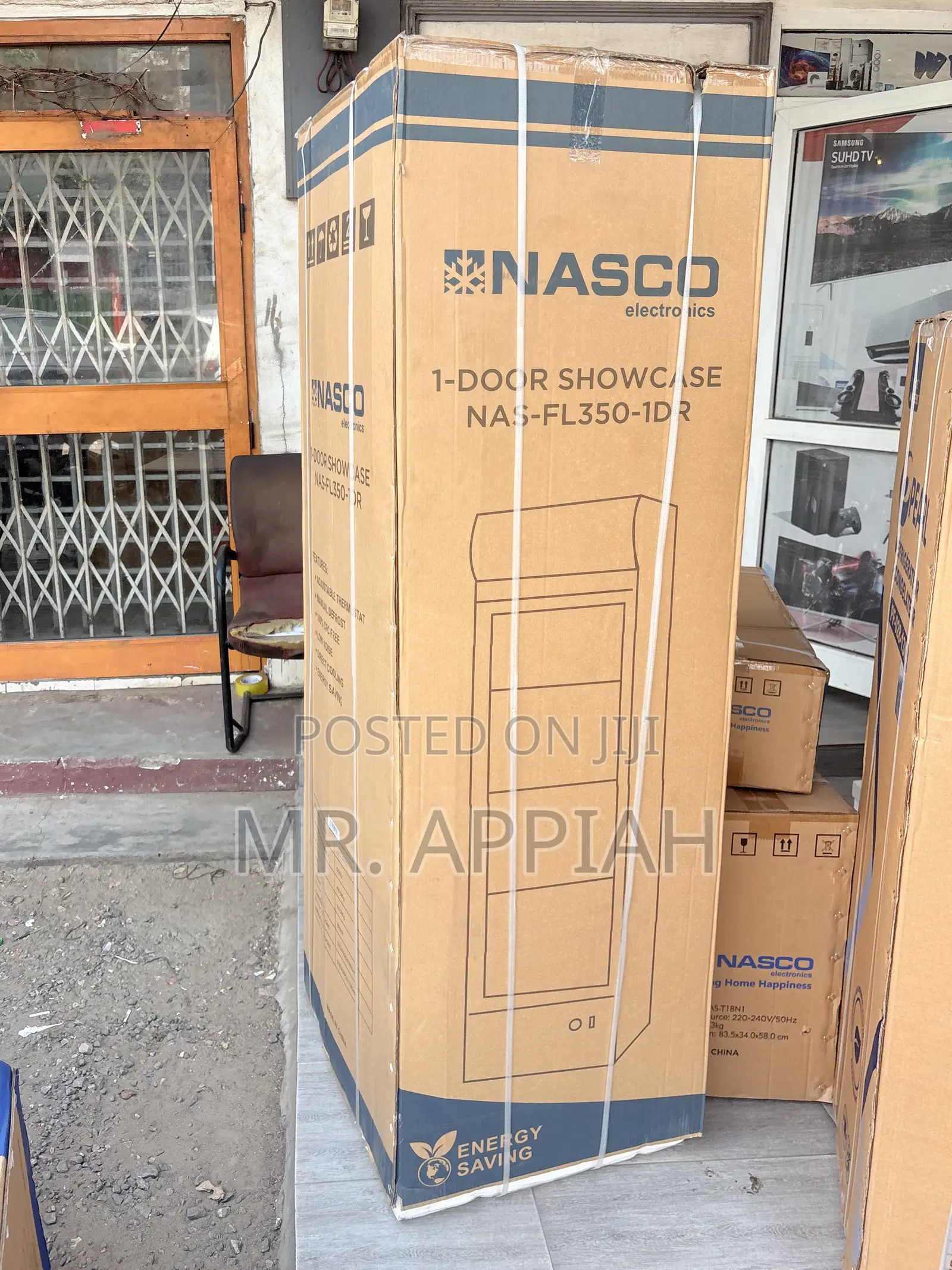 Get Unique Nasco Nas-Fl350-1dr Electric Display Refrigerator 