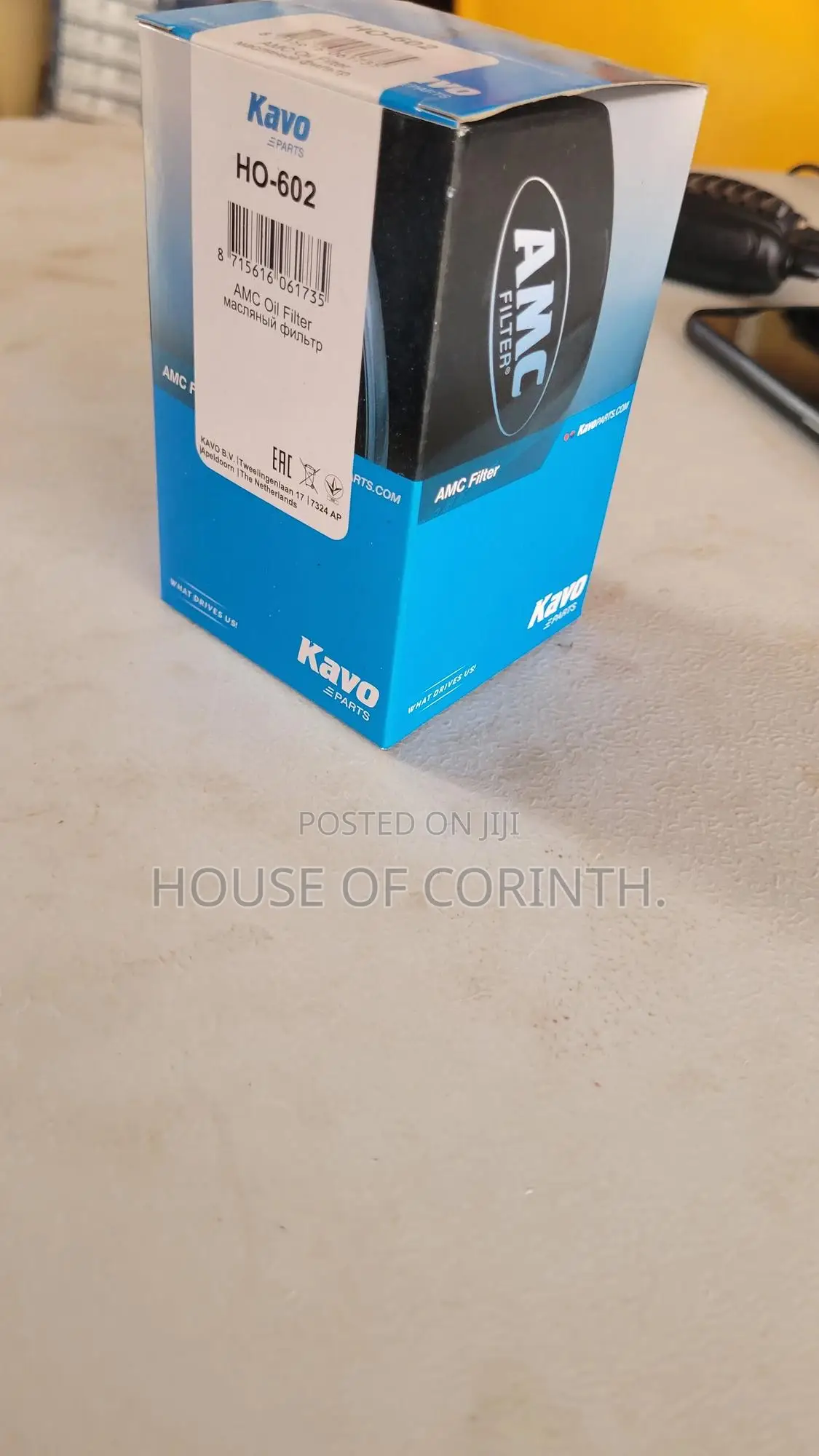 Kavo Oil Filter (Element)- Tucson, Ix35, Soul, Rio, Optima, Sonata,Etc
