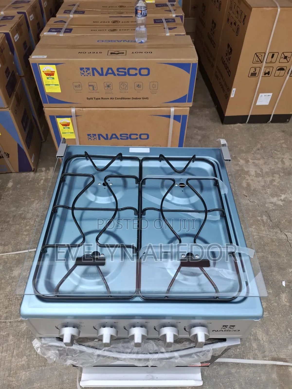 New Year Promo of Nasco Gas Cooker Silver Colour Available