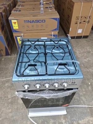 New Year Promo of Nasco Gas Cooker Silver Colour Available