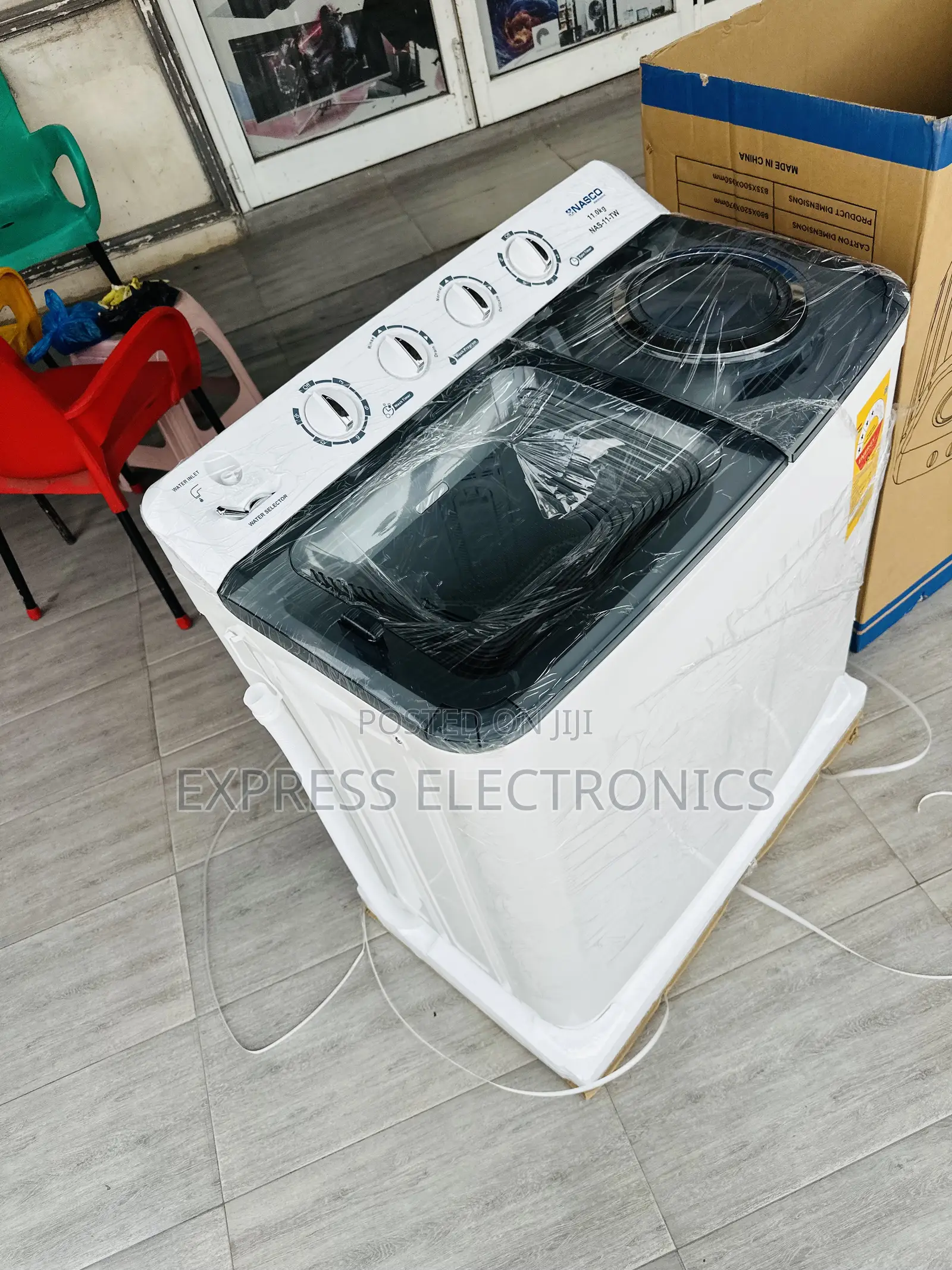 Text Us For Your Washing Machine 11kg Topload Twintub Nasco