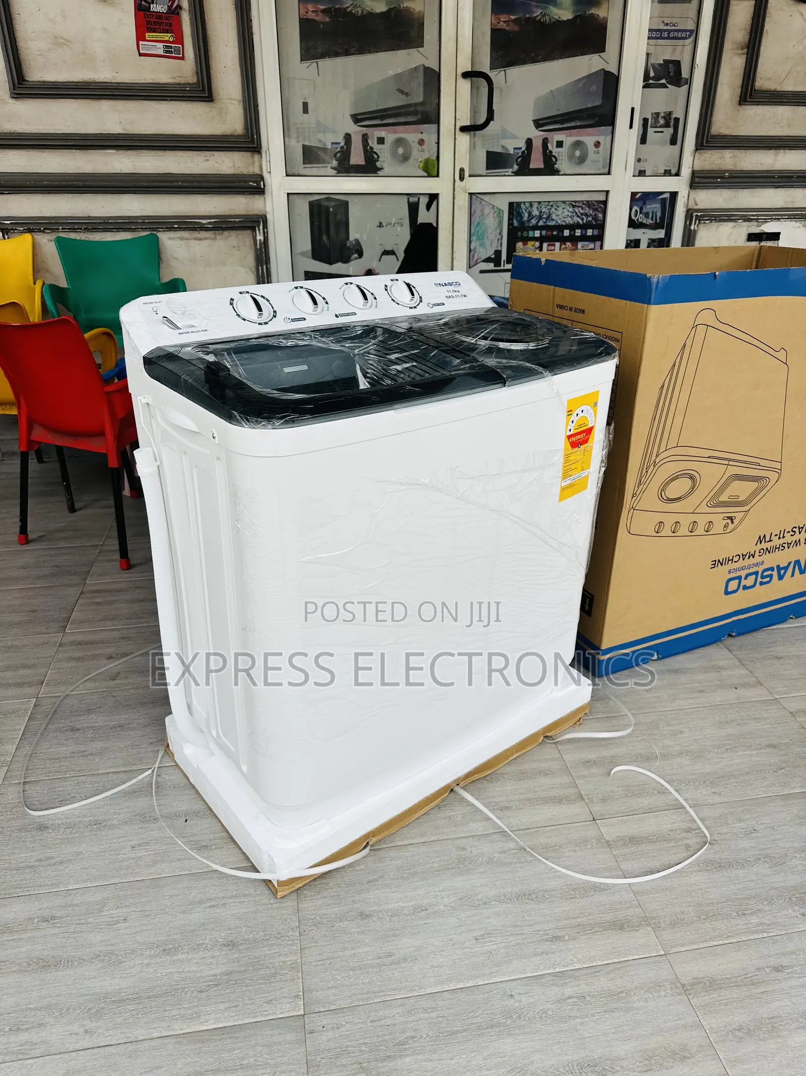 Best Buy for Less Nasco 11kg Washing Machine White
