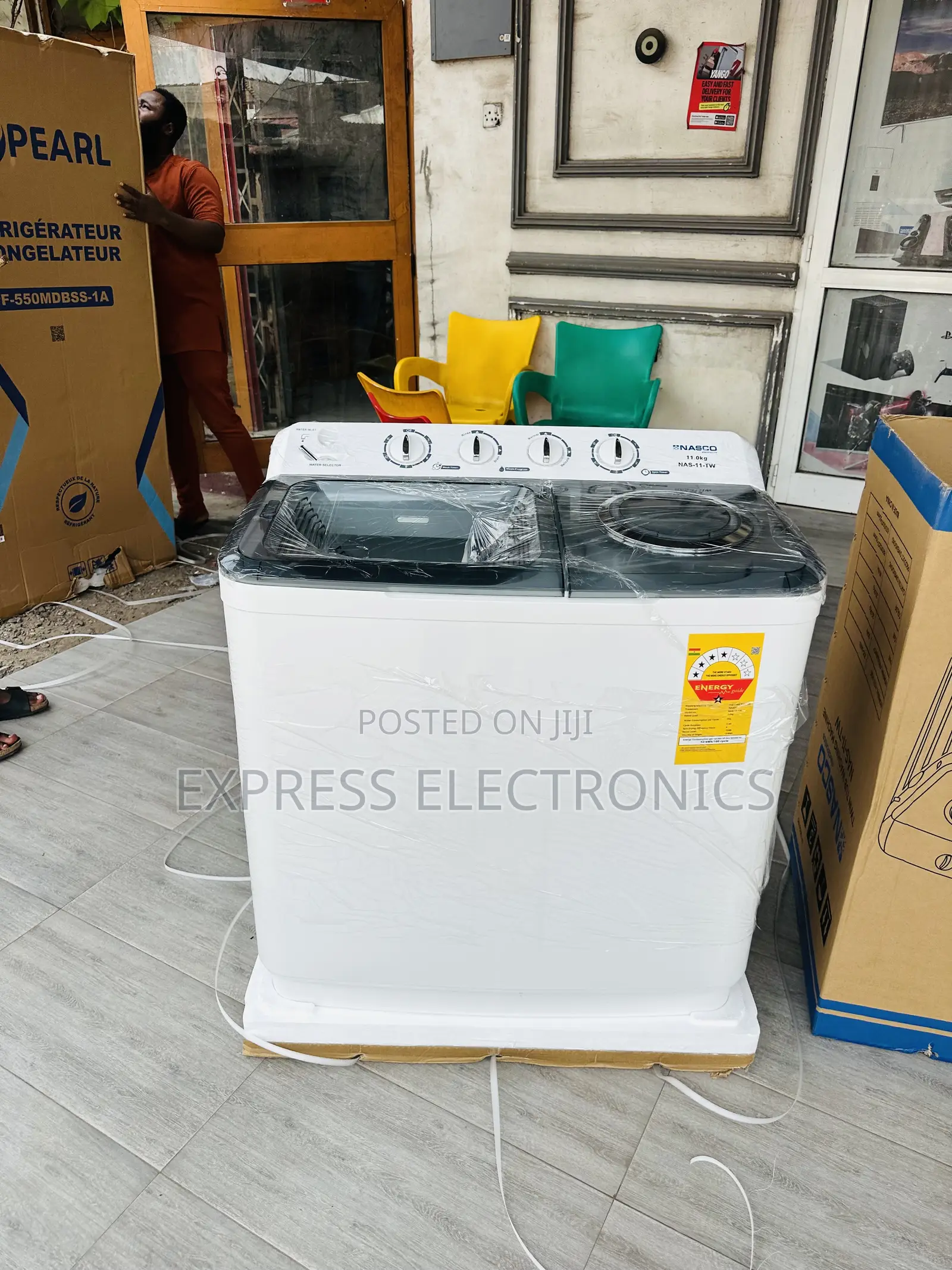 Purchase the New Semi Automatic Washing Machine 11kg Nasco