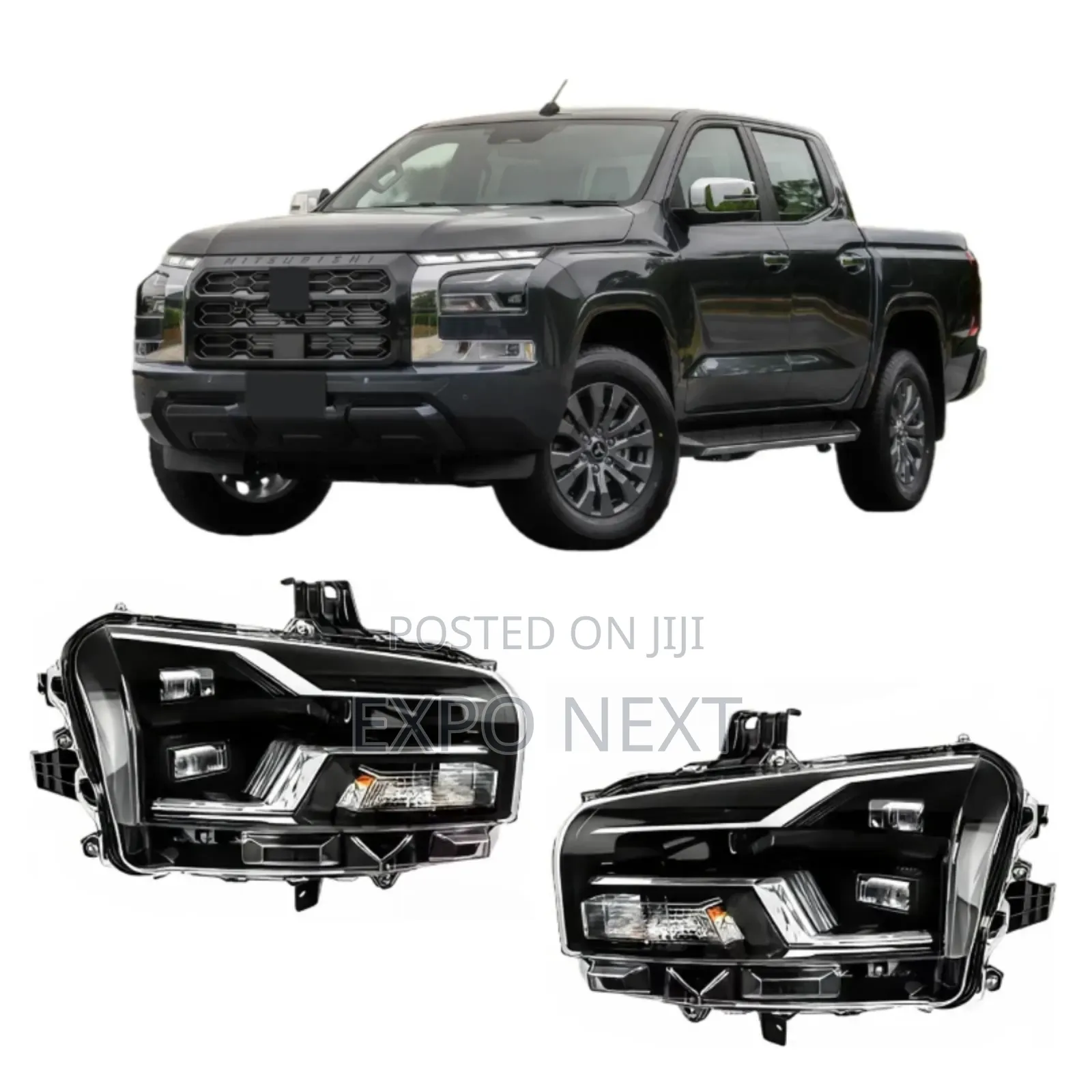 Led Headlight For Mitsubishi Trition L200 2023-2025