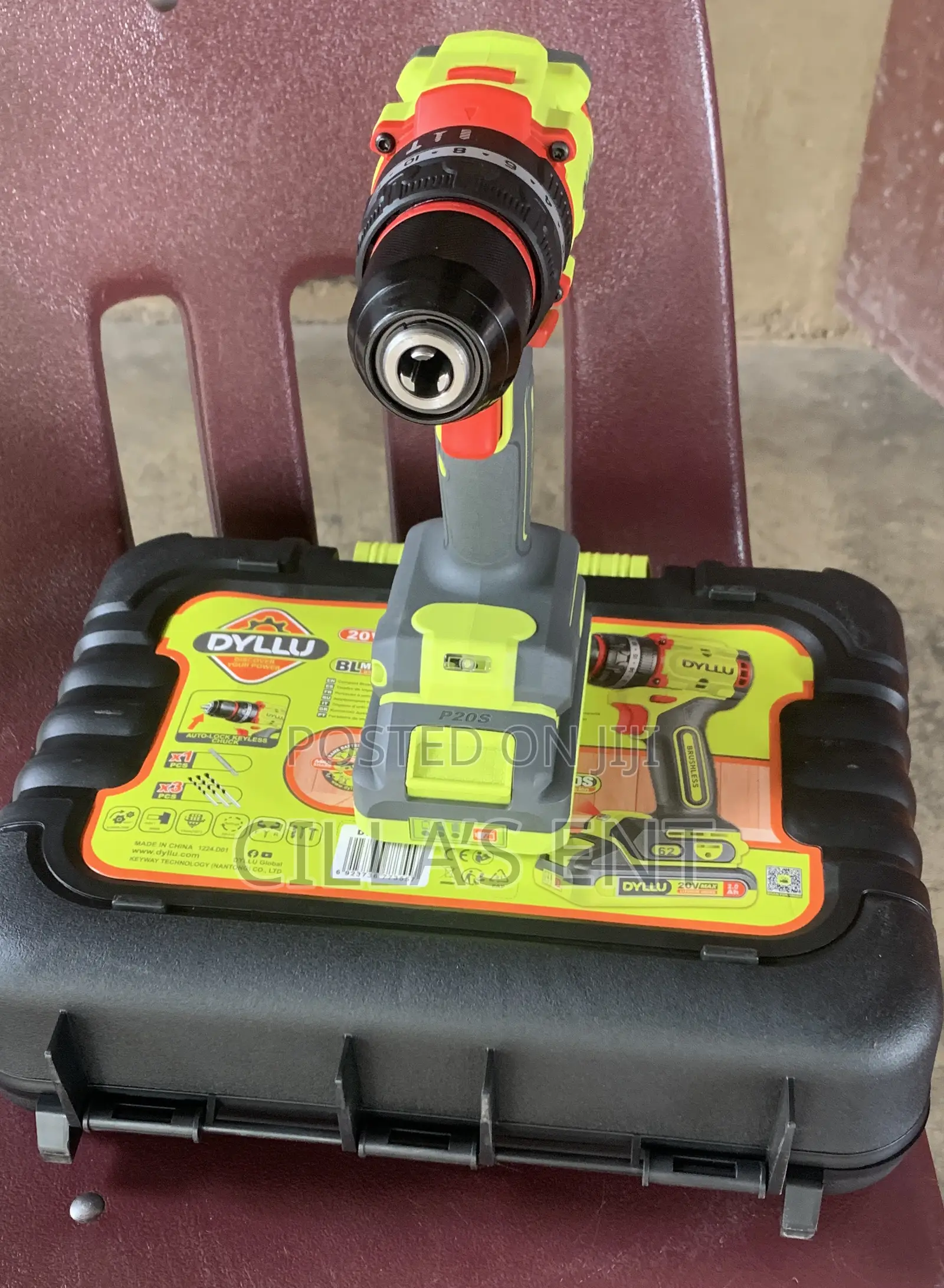 Compact Brushless Cordless Impact Drill