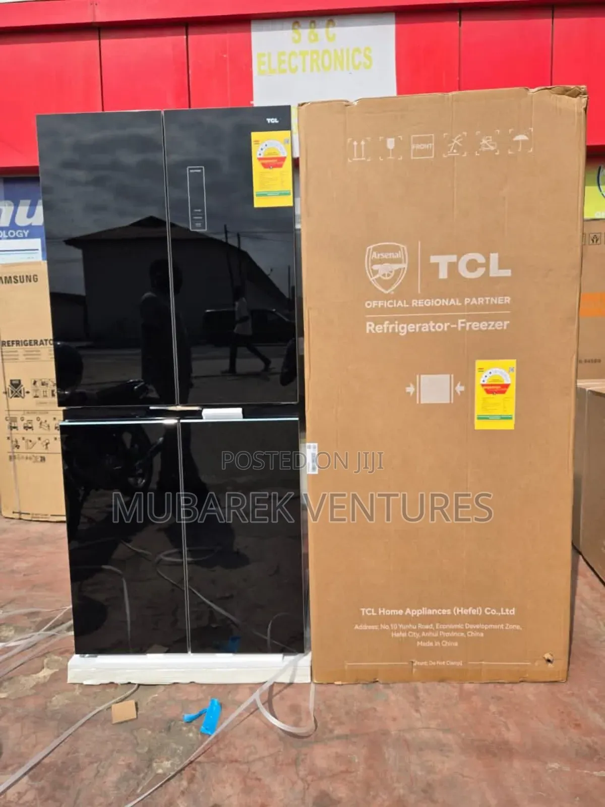 Tcl 421 French Doors Refrigerator