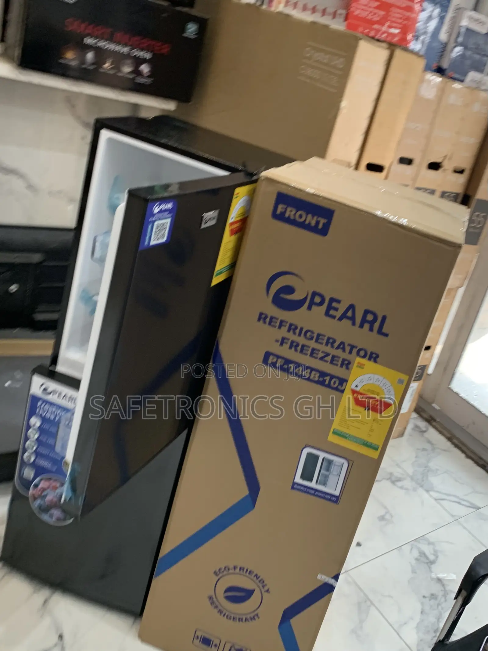 Affordable Lastest Pf-144b Grey Electric Pearl Top Mount 2 Door Fridge