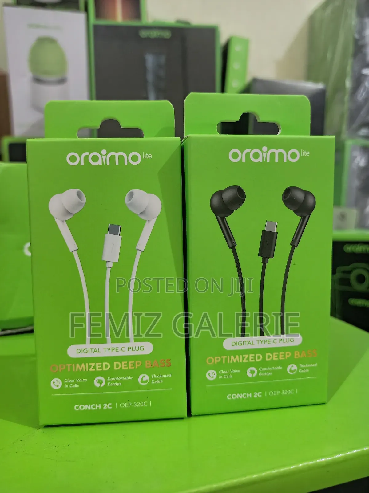 Oraimo Conch 2c Type-C in-Ear Wired Earphone