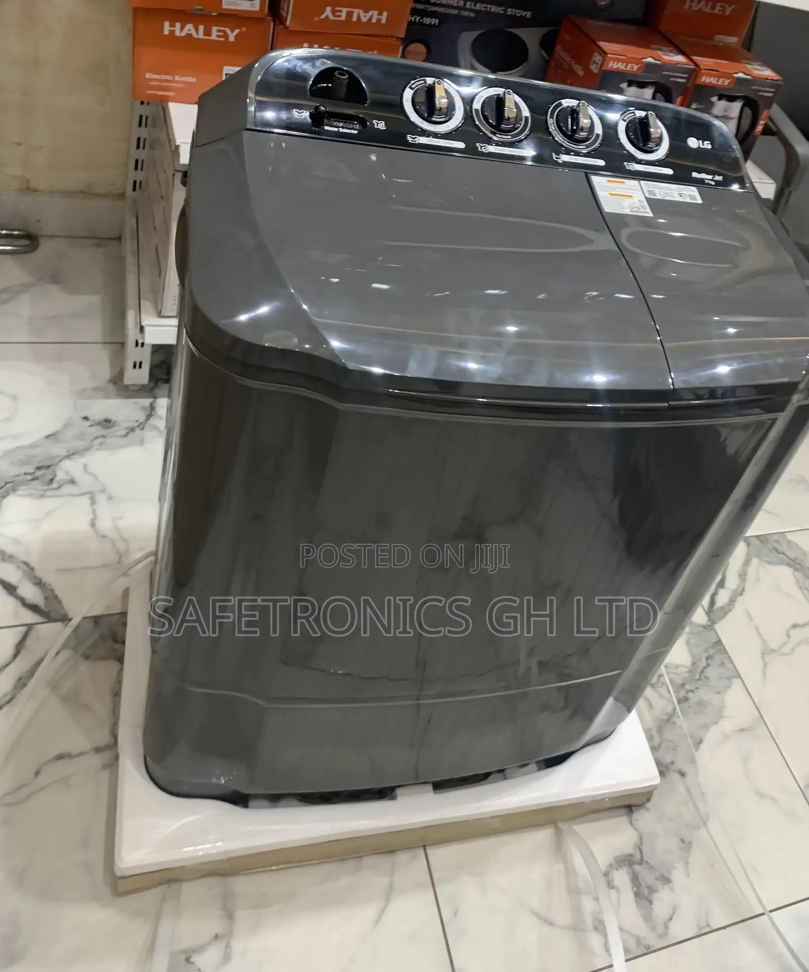 Zealous New Lg Topload Electric 7kg Grey Washer