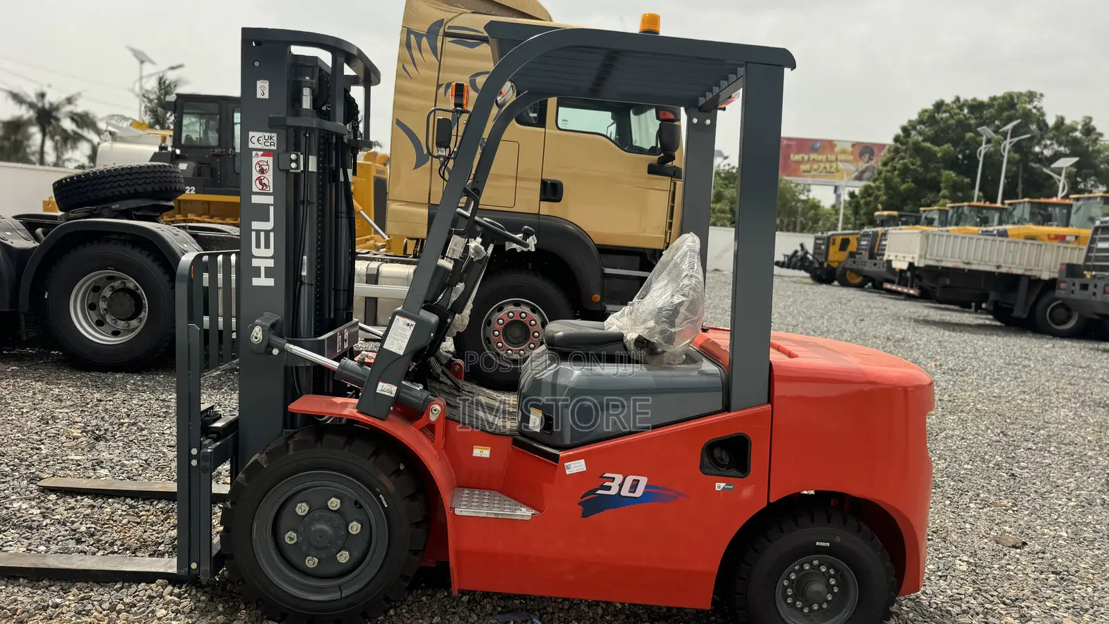 3-Ton Heli Forklift – Strong, Reliable Work-Ready